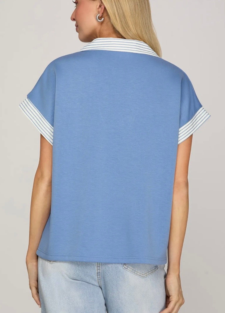 Luxe Knit Polo