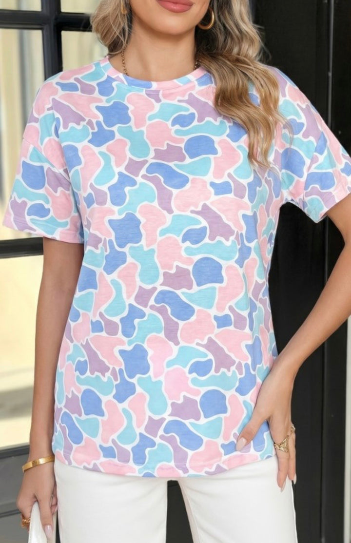 Preppy Camo Tee
