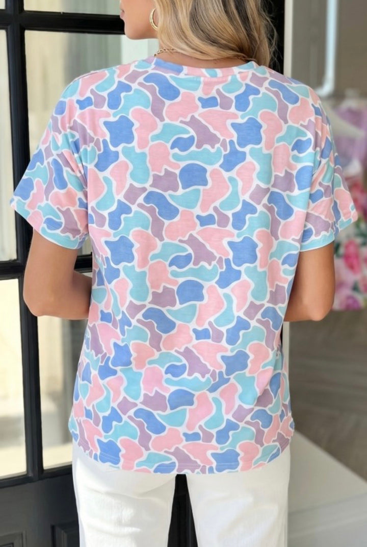 Preppy Camo Tee
