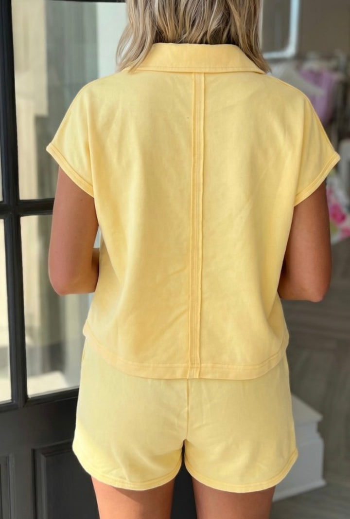 Polo Shorts Set (2 colors)
