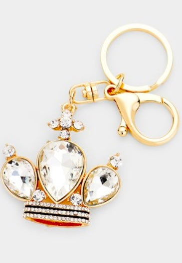 Bling Crown Keychain