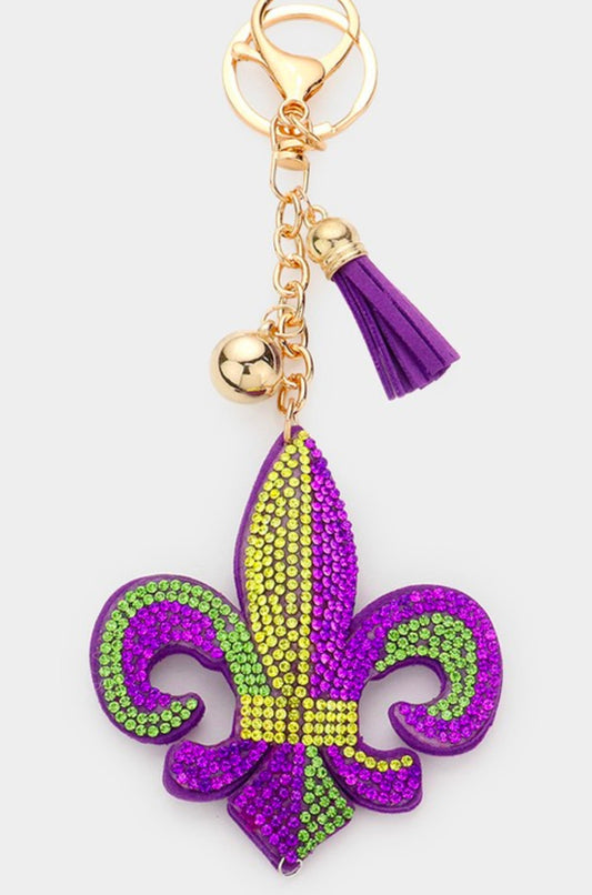 Fleur de Lis Keychain