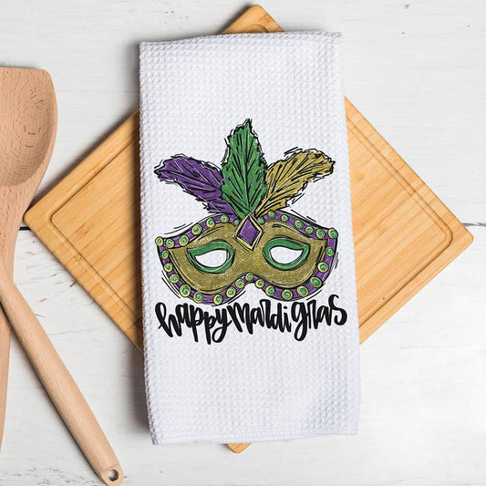 Mardi Gras Kitchen Towel