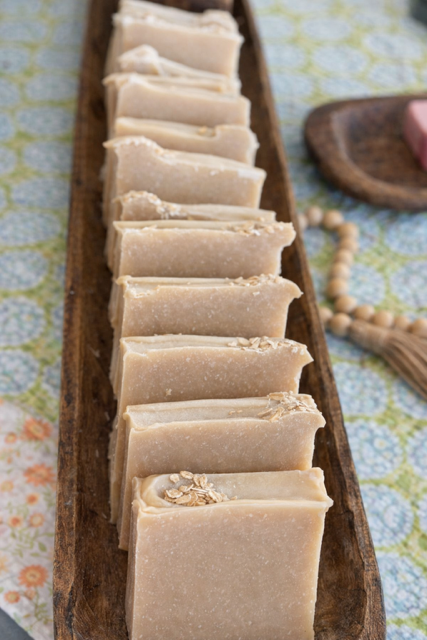 Oatmeal &amp; Honey Goat Milk Soap