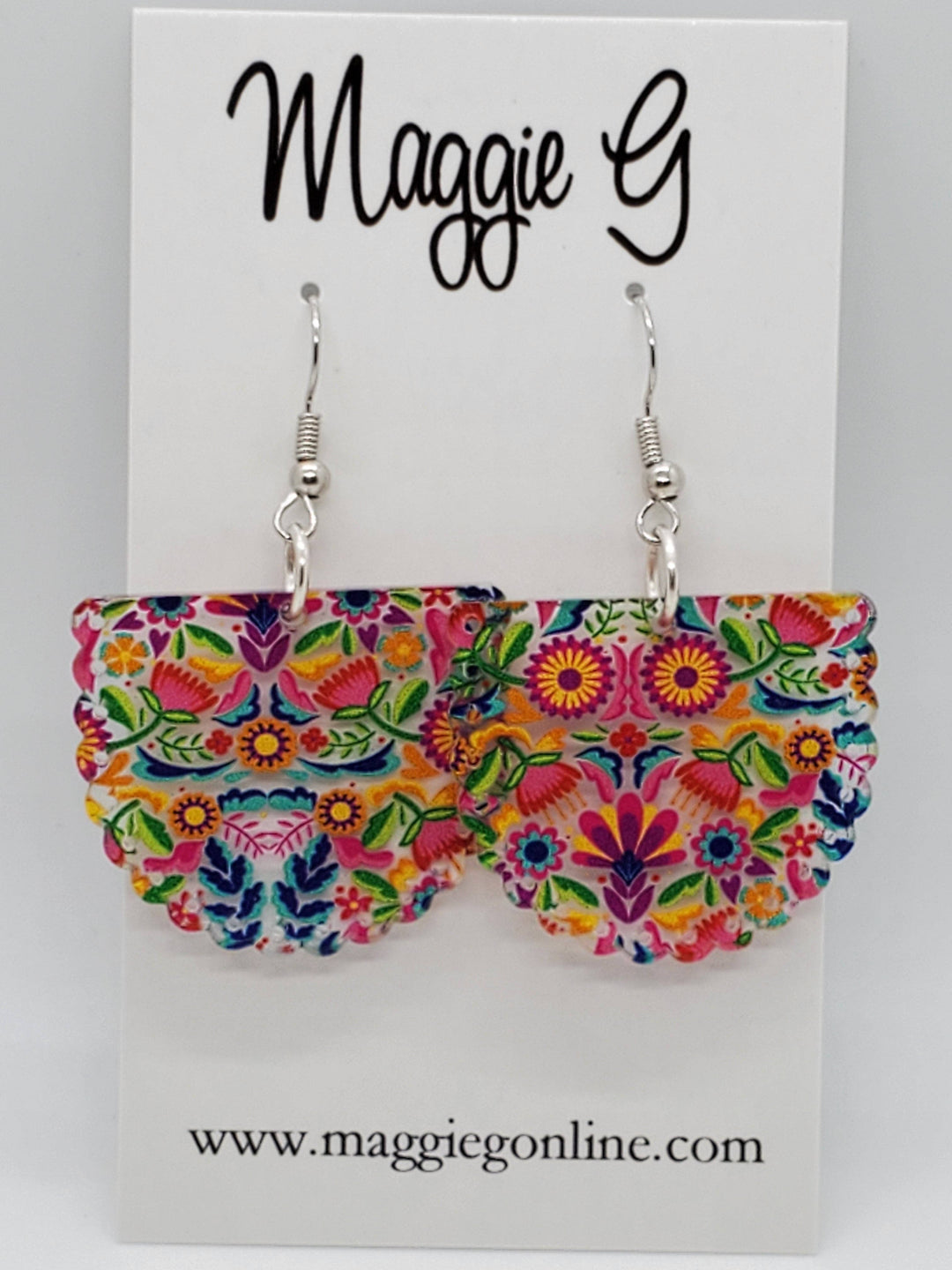 Mexican Floral Earrings