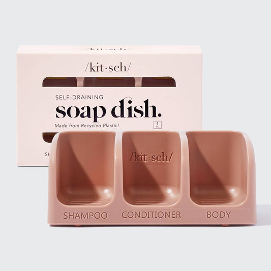 Self-draining Soap Dish - Terracotta