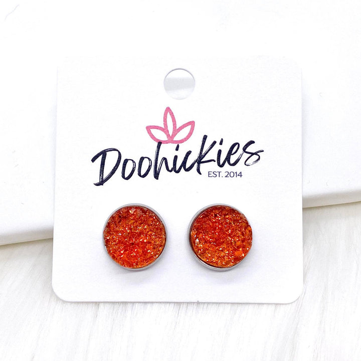 12mm Sparkle Spirit Studs -Earrings