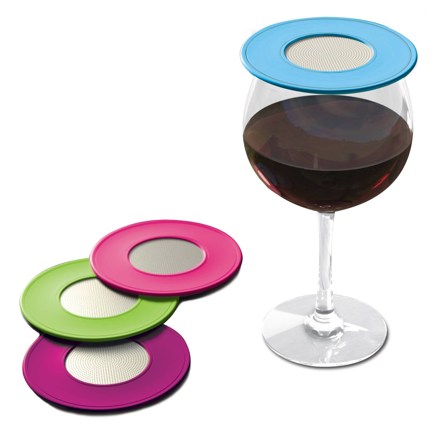 Ventilated Wine Glass Covers