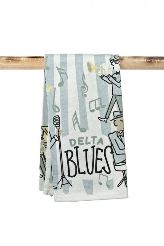 Delta Blues Kitchen Towel