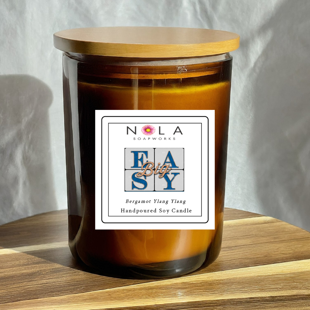 Big Easy Coconut Soy Candle - Citron Cedarwood