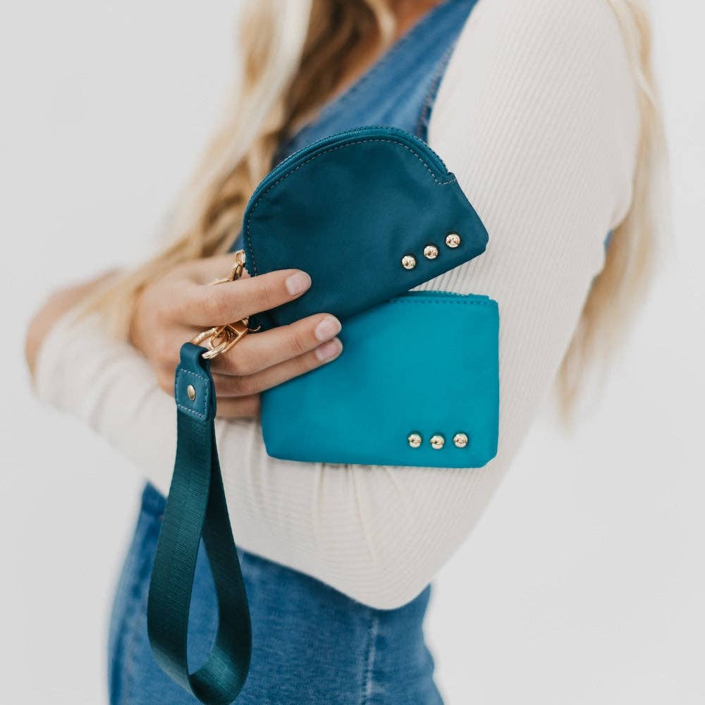 Dolly Dual Pouch Wristlet Wholesale