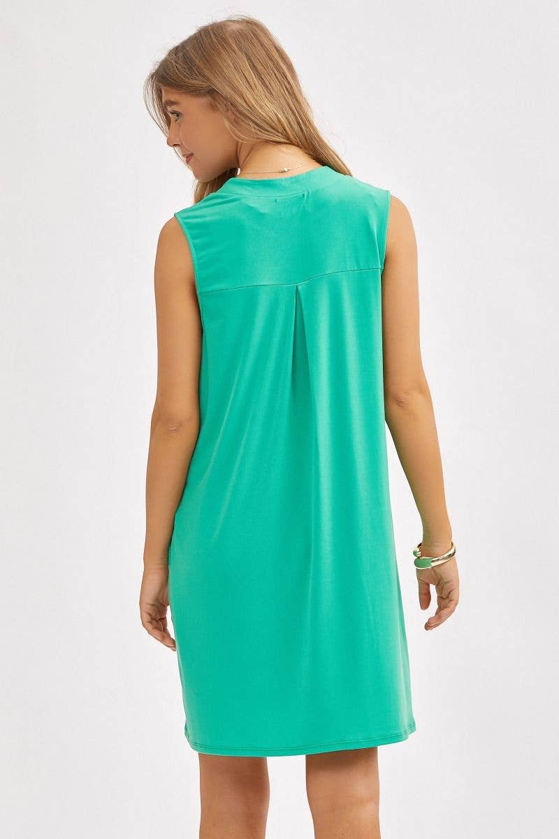 Elegant Solid Colored Dress (2 colors)