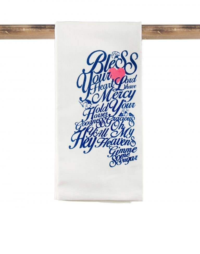 Mississippi Words Kitchen Towel