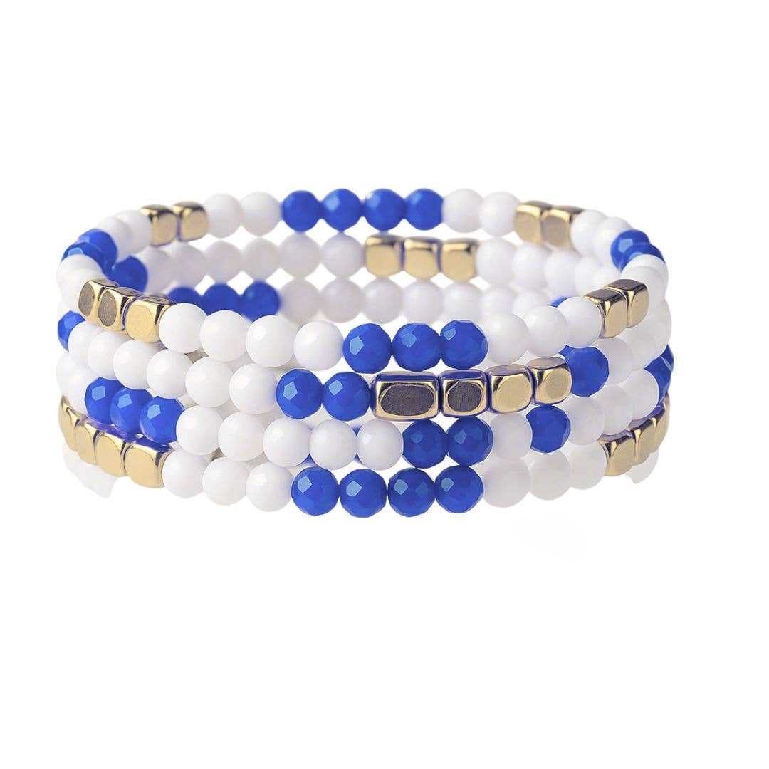 Gameday Beaded Bracelet