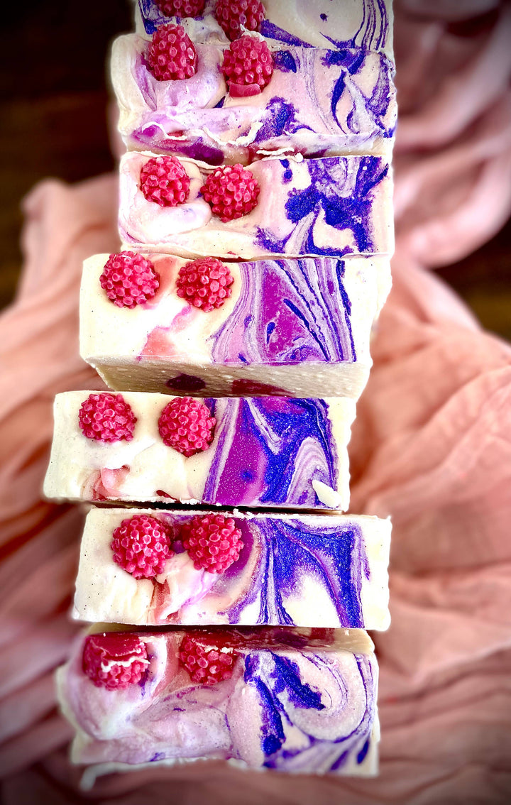 Berry Vanilla Goat Milk Soap