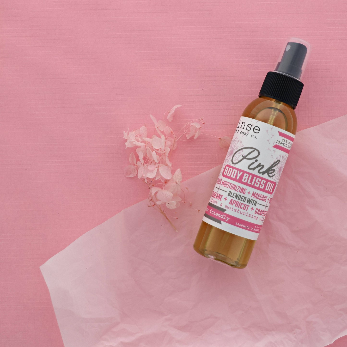 Body Bliss Oil - Pink