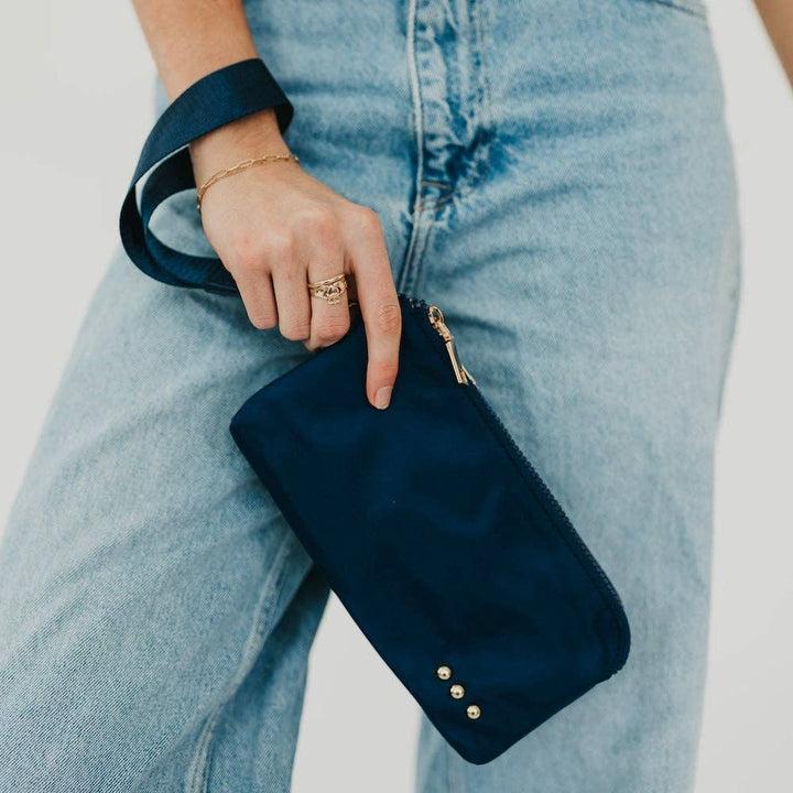 Cove Double Zip Nylon Wristlet Wallet Wholesale