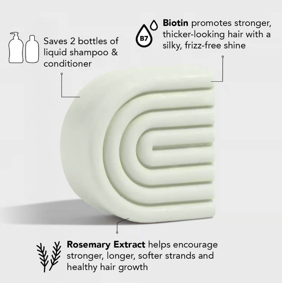 Rosemary &amp; Biotin Volumizing Solid Conditioner