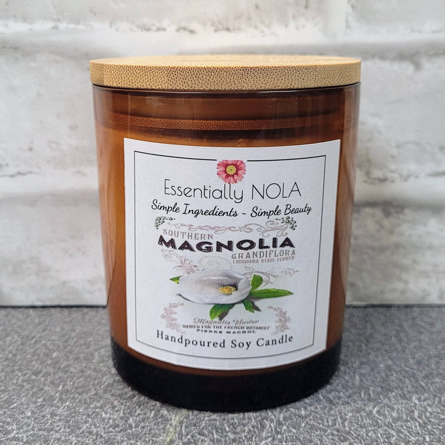 Magnolia Coco Soy Candle - Southern Charm in a Jar