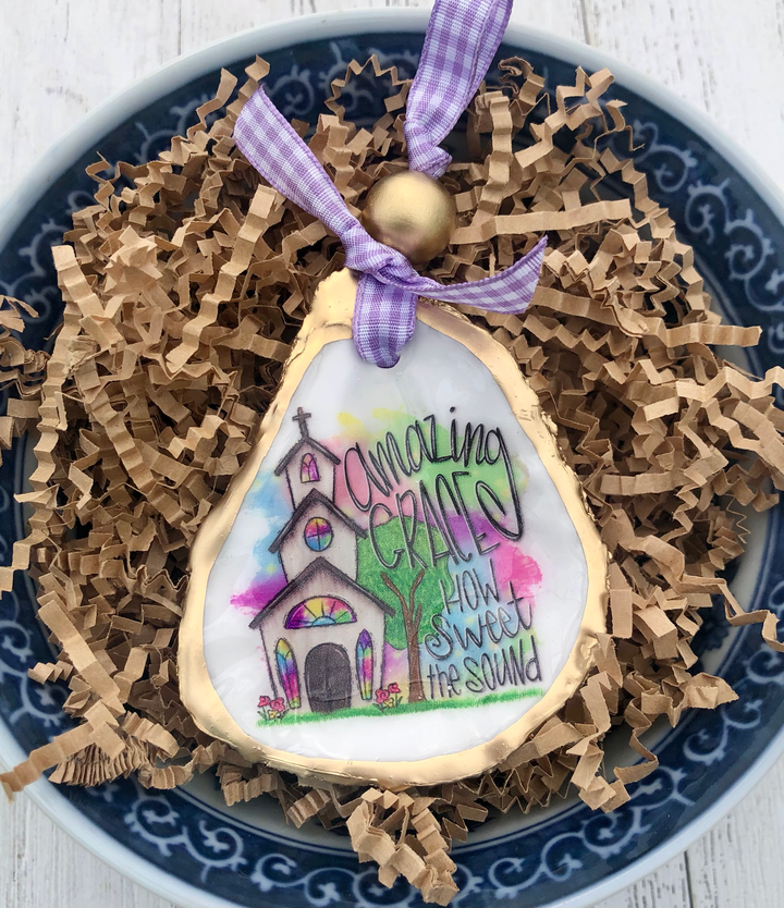 Oyster Ornament | Amazing Grace
