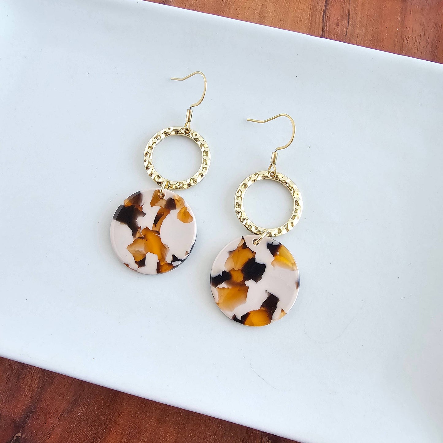 Rylee Earrings - Caramel Latte