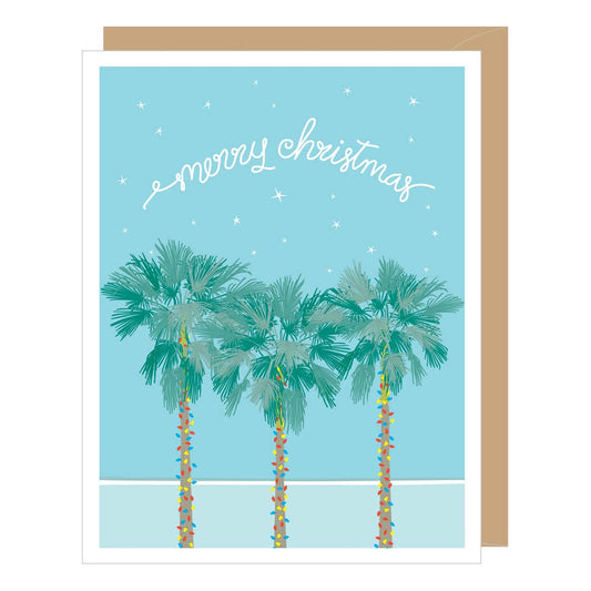 Christmas Palms Holiday Card Boxed Set