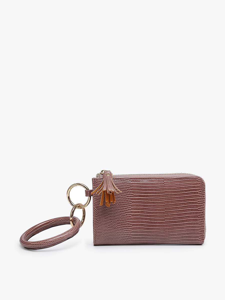 Liv Lizard Bangle Wristlet/Wallet