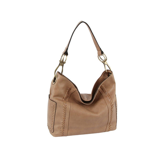 Gracie Whipstitch Hobo Bag