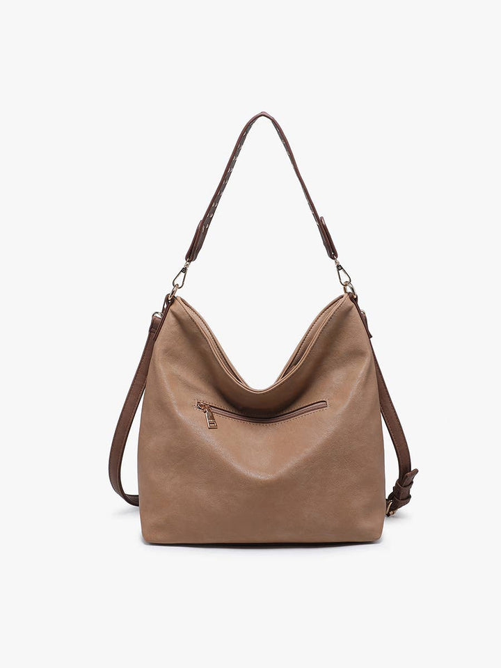 Emery Slouchy Hobo w/ Stud Detailing