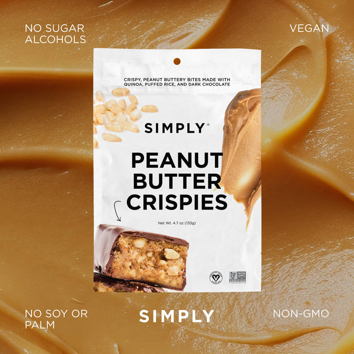 Peanut Butter Crispies (4.7 oz Bags) | Pack of Six