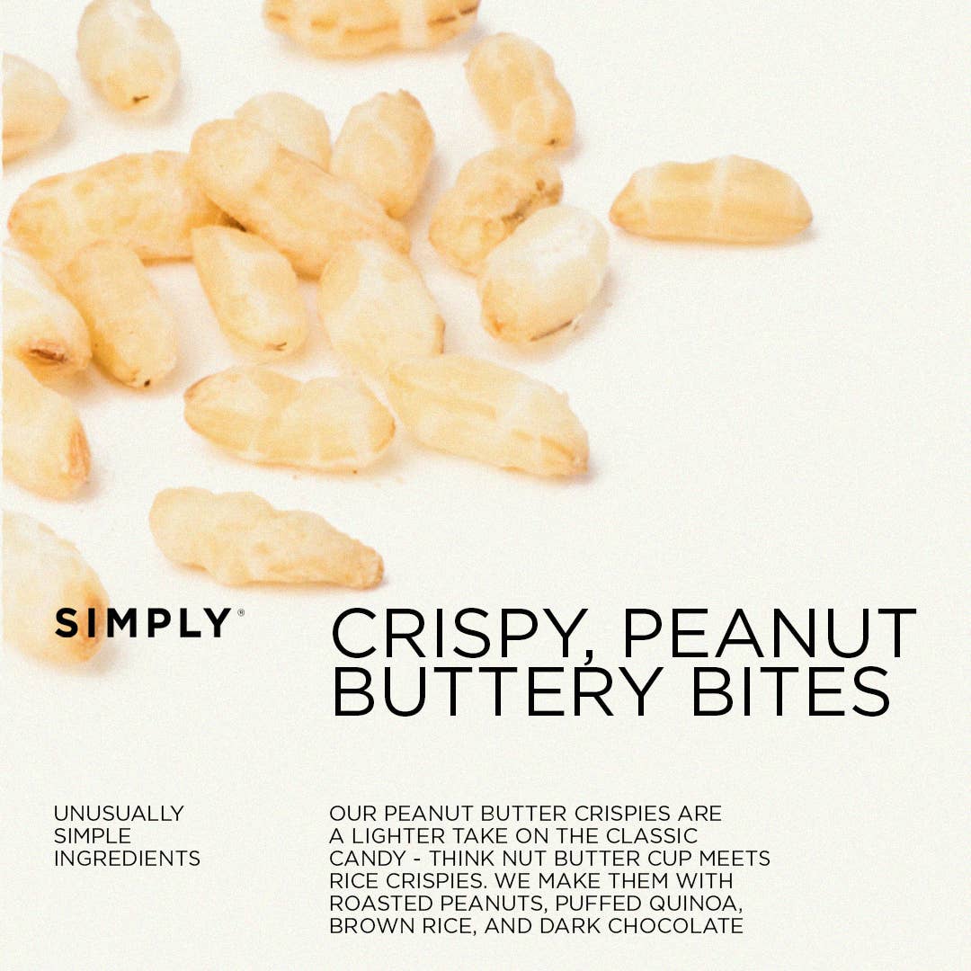 Peanut Butter Crispies (4.7 oz Bags) | Pack of Six