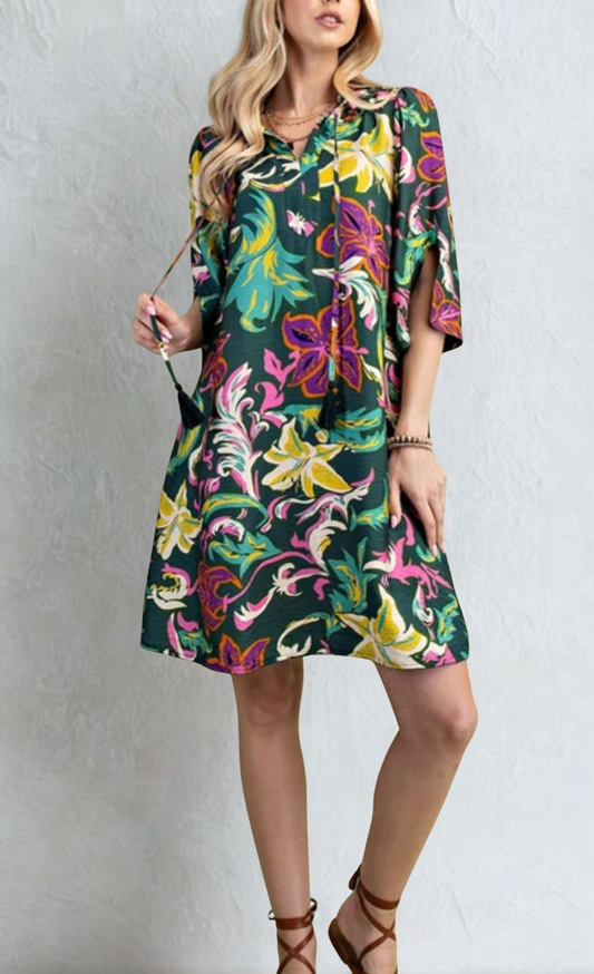 Twilight Bloom Dress