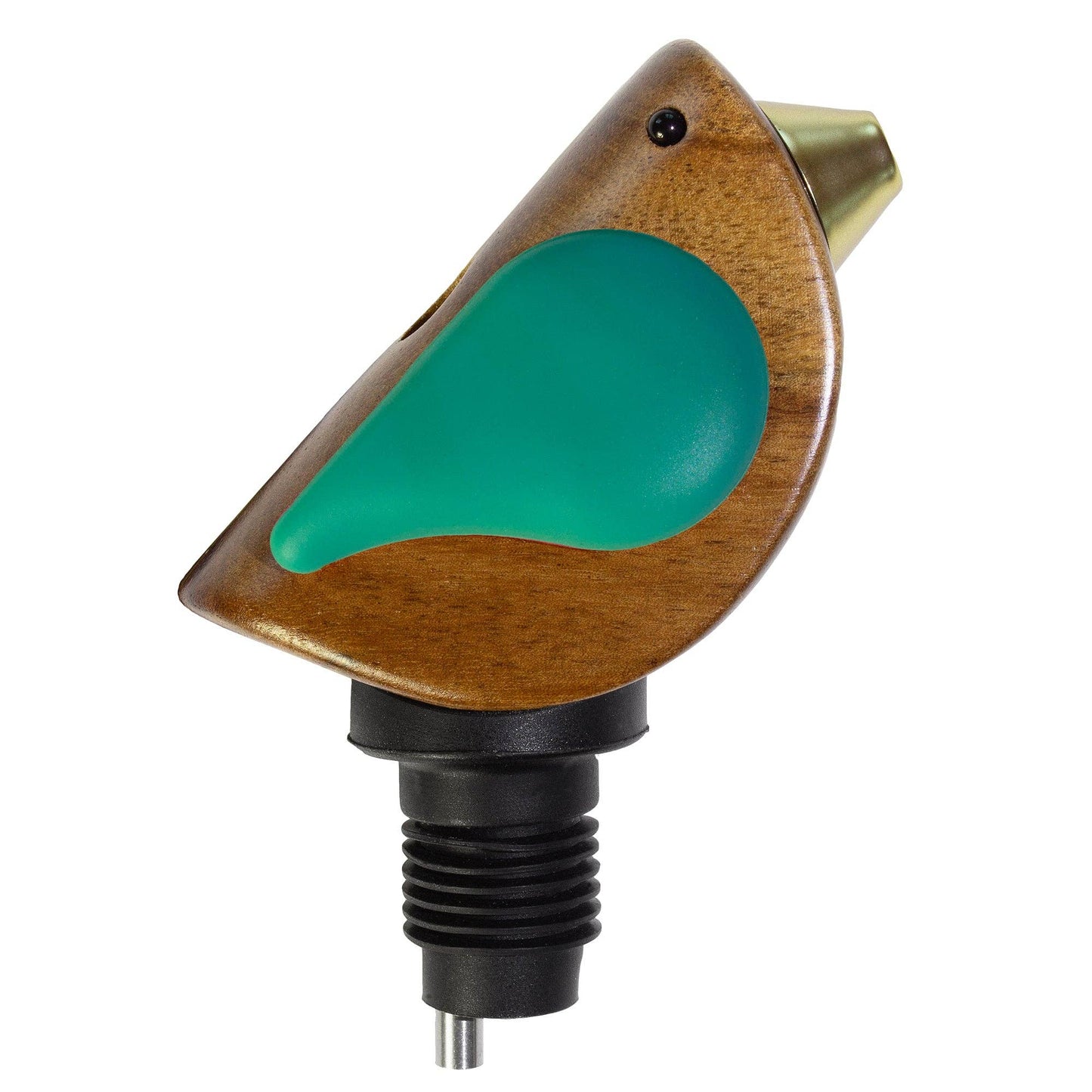 Songbird Specialties® Wine Bottle Pourer, Turquoise