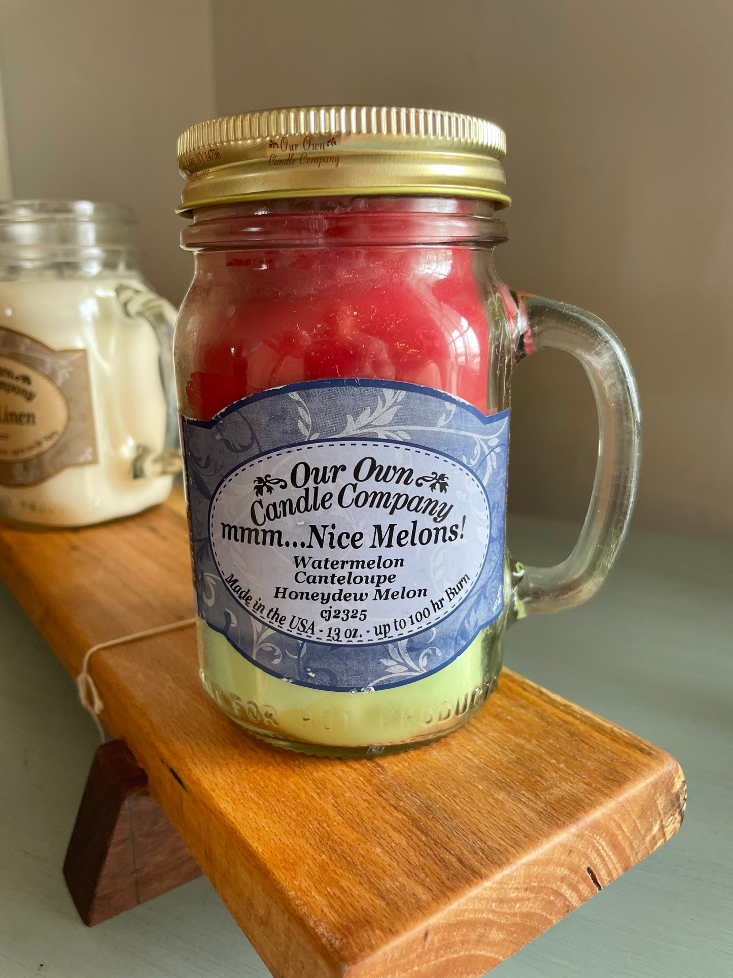 Our Own Candle Company Candles 13oz Mason Jars (multiple varieties)