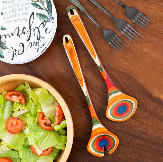 Marrakesh Salad Serving Utensil Set