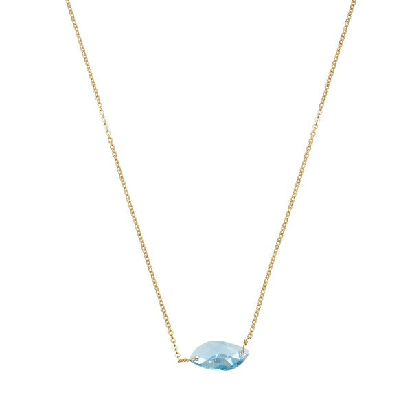 Cubic Zirconia Pendant Necklace (2 colors)