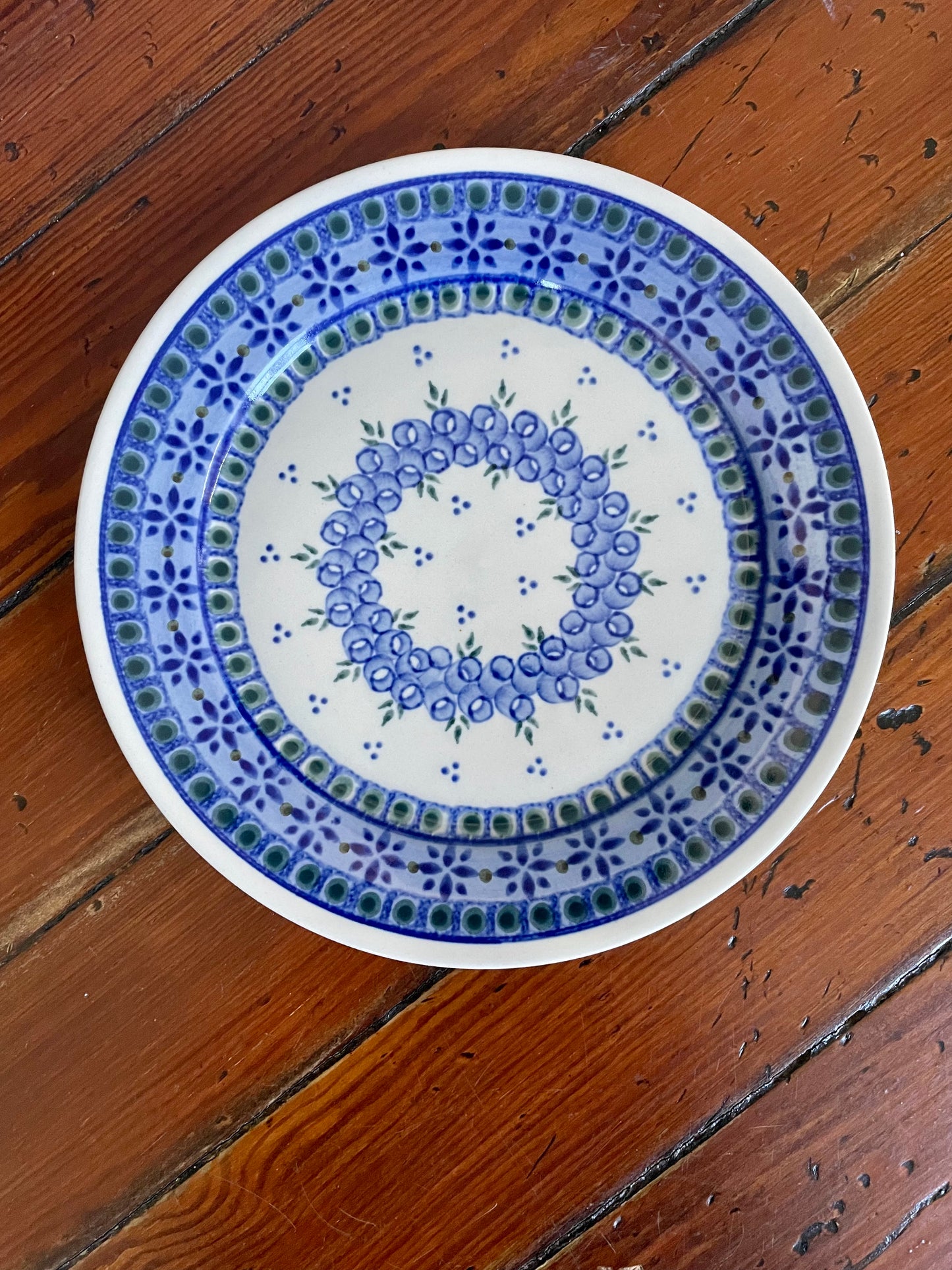 9” Vintage Unikat Plate