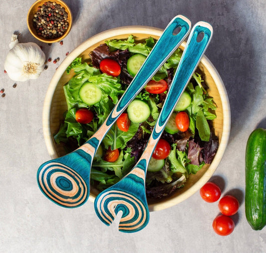 Mykonos Salad Serving Utensil Set