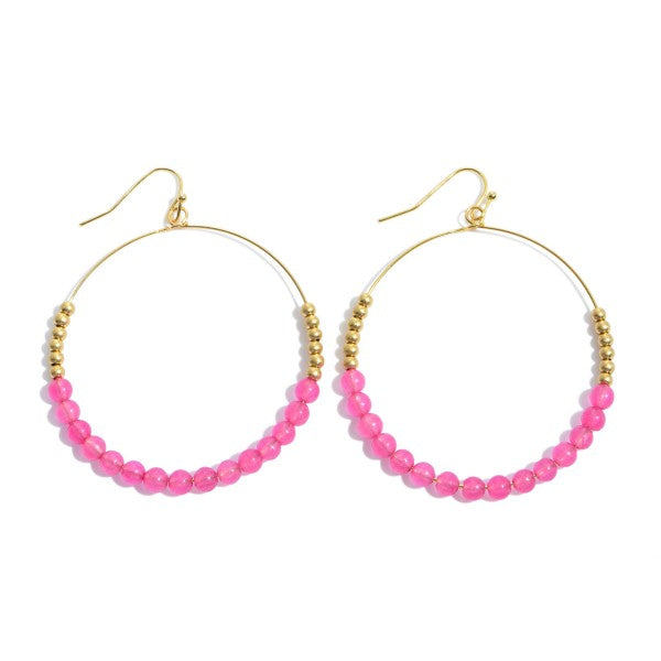 Beaded Hoops (2 options)